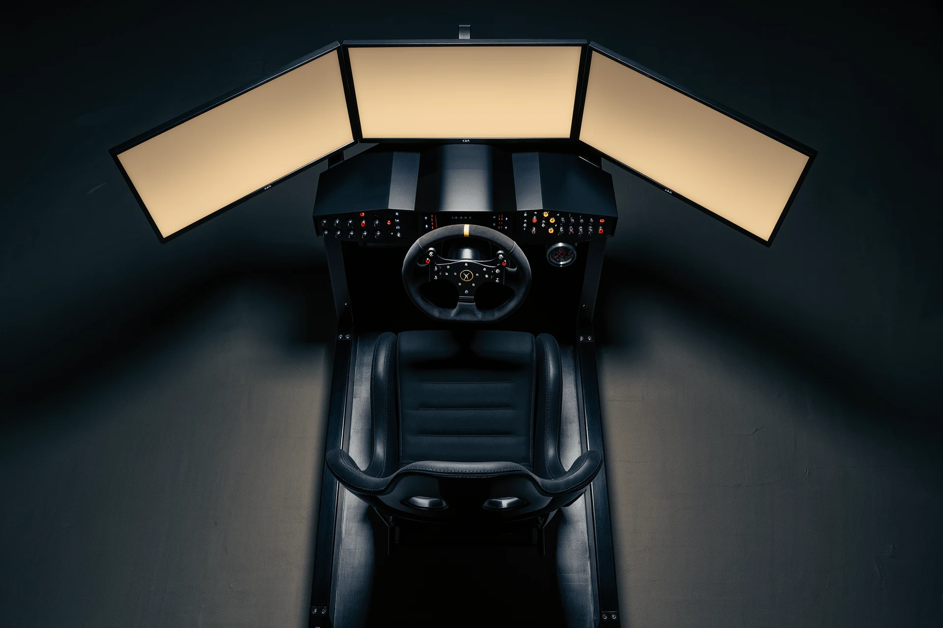 Featured image for Building a Sturdy Sim Racing Rig showing sim racing content