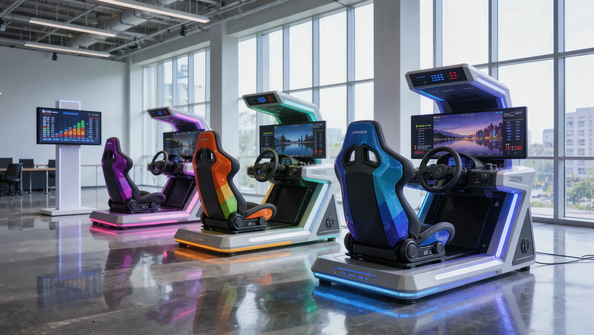 Corporate racing events that are not just a queue