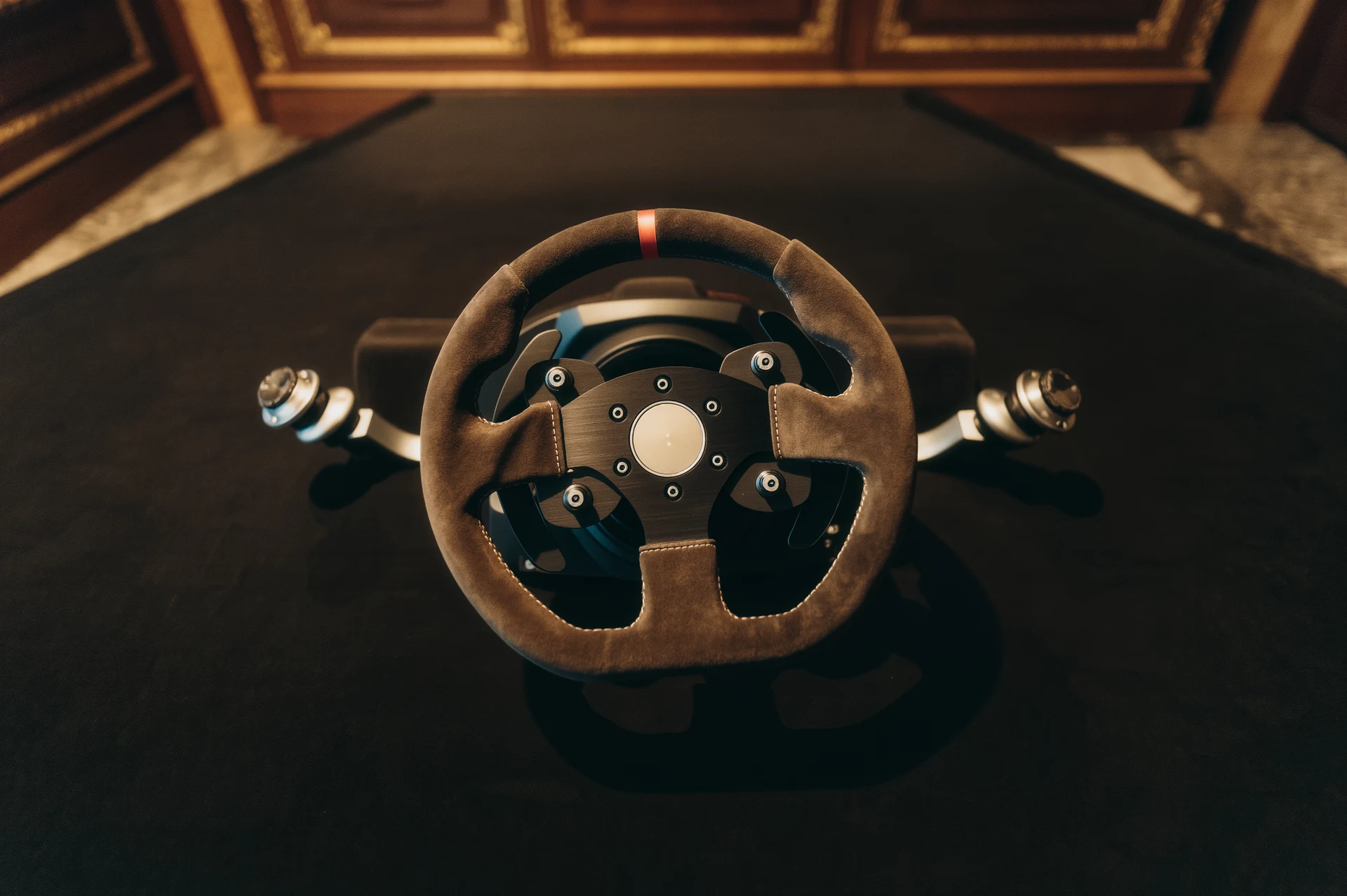 Featured image for Mastering Drift: The Ultimate Steering Wheel Setup showing sim racing content