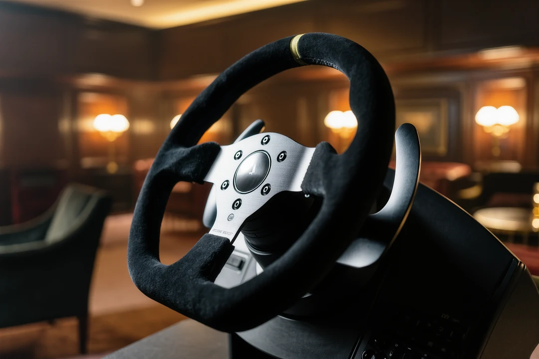 Featured image for Mastering Sim Racing: The Ultimate Steering Wheel Guide showing sim racing content
