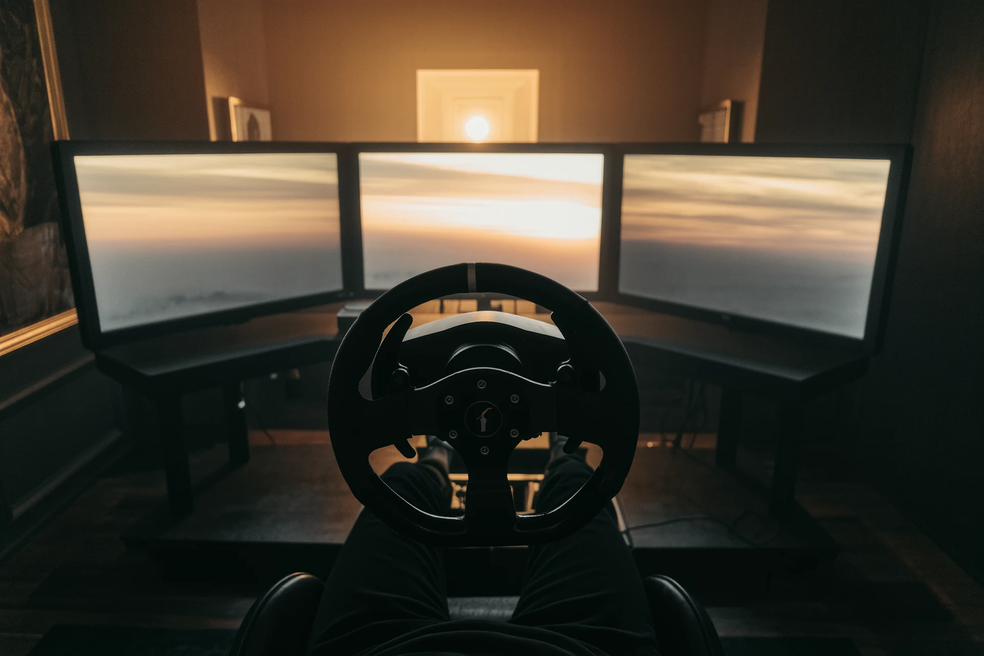Featured image for Mastering the Professional Racing Simulator showing sim racing content