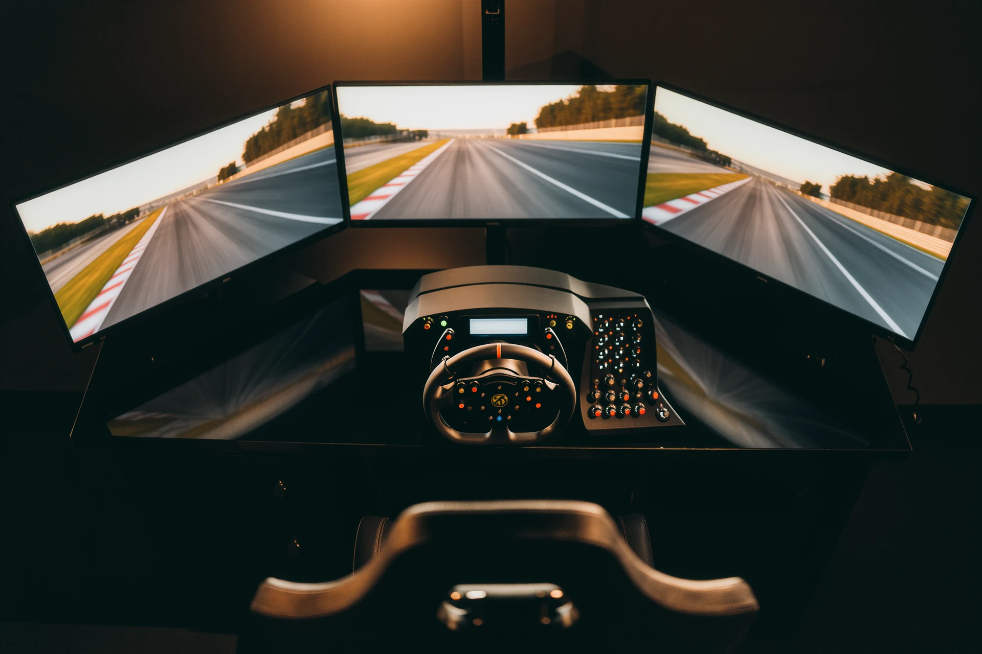Featured image for Mobile Racing Simulator: The Ultimate Gaming Experience showing sim racing content