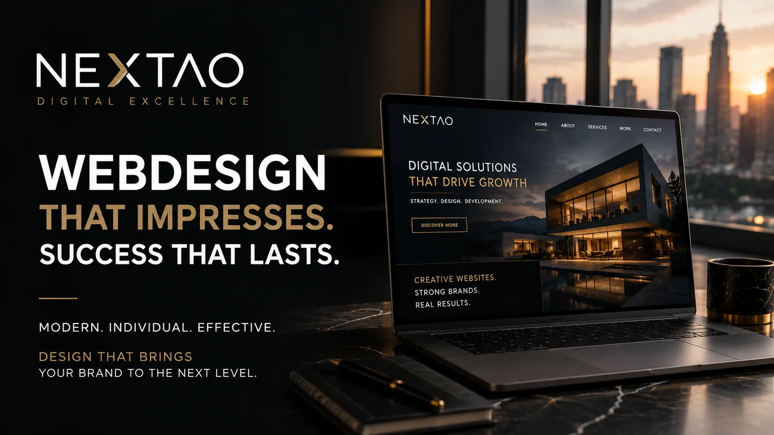 NexTao: web design from 990 euros