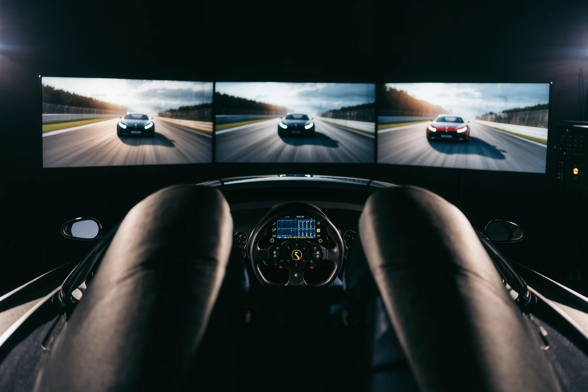Featured image for Revving Up: The Latest in Sim Racing News showing sim racing content