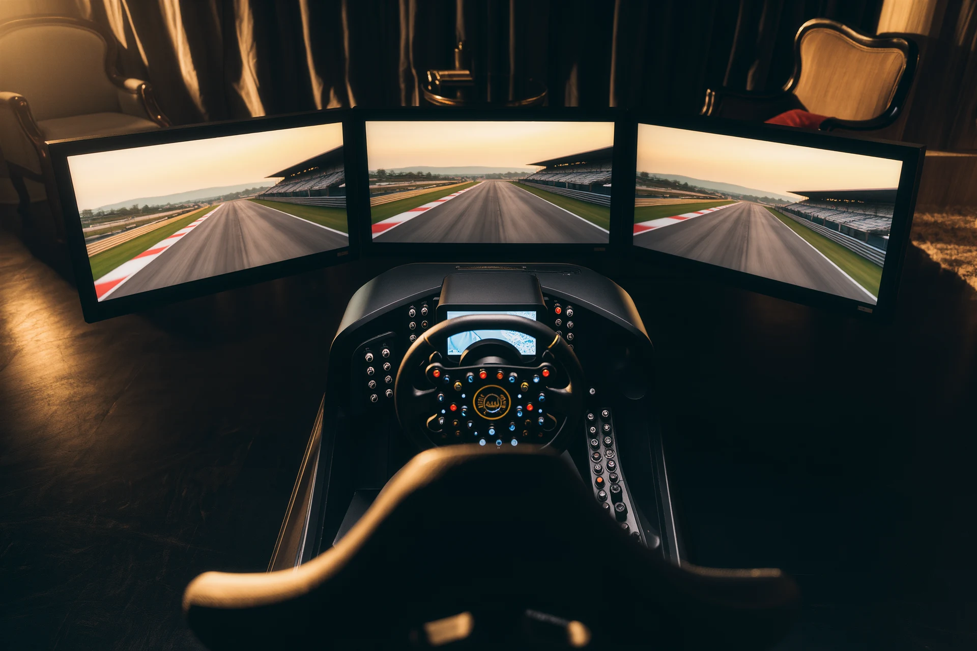 Featured image for Speed Up Your Racing Experience with Our Center’s Advertising showing sim racing content