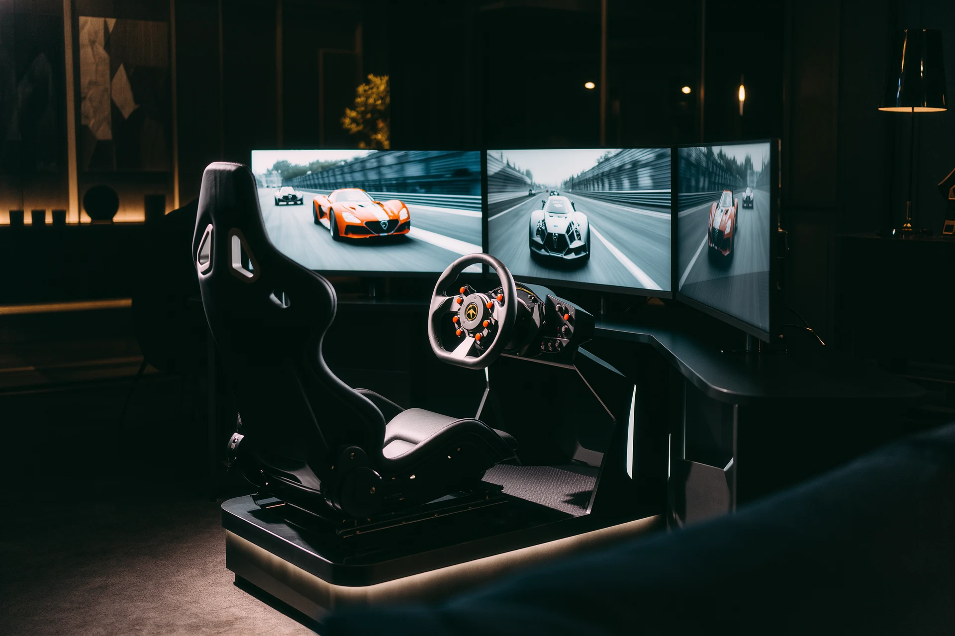 Featured image for The Thrilling World of Sim Racing: A Virtual Driving Experience showing sim racing content