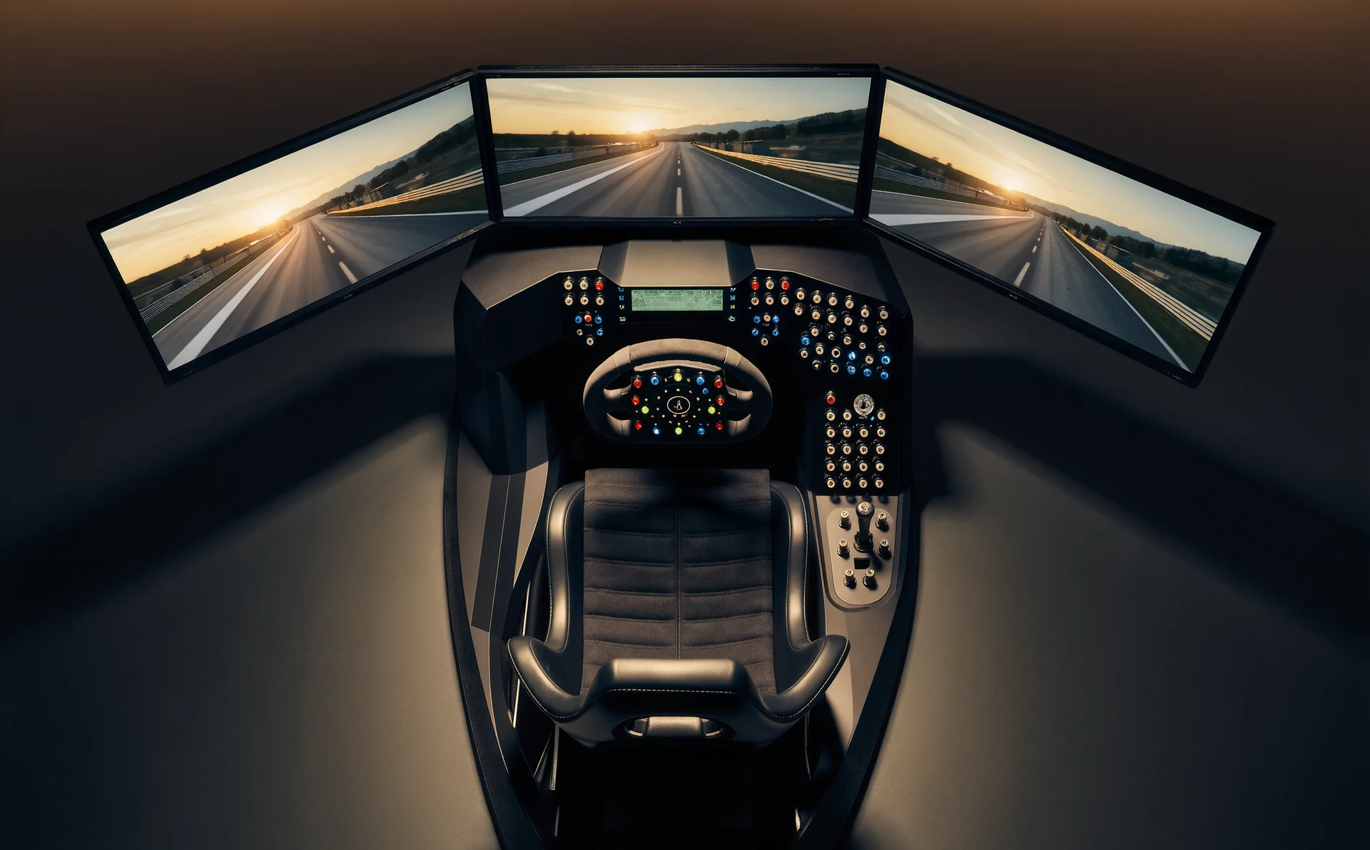 Featured image for The Thrilling World of Sim Racing Games showing sim racing content