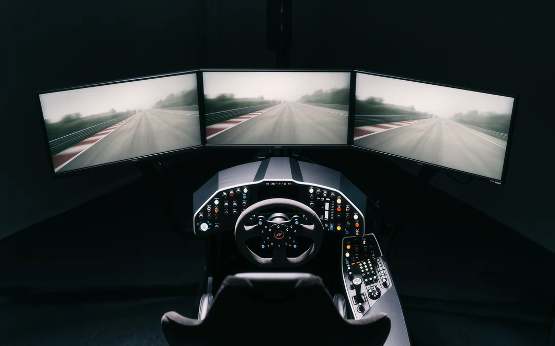 Featured image for The Ultimate Racing Experience with Forza Motorsport showing sim racing content