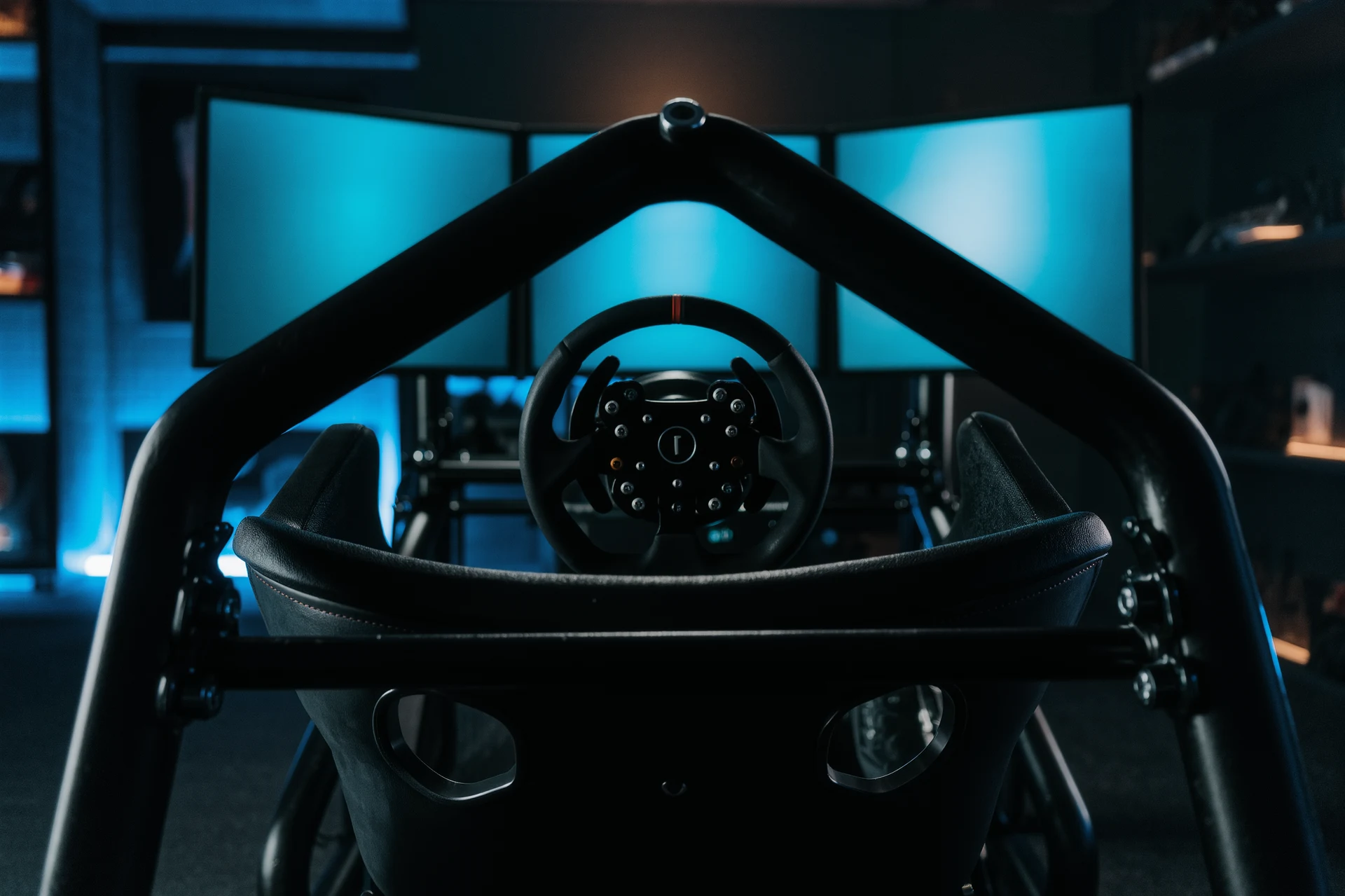 Featured image for The Ultimate Simulator Racing Cockpit: Enhance Your Gaming Experience showing sim racing content