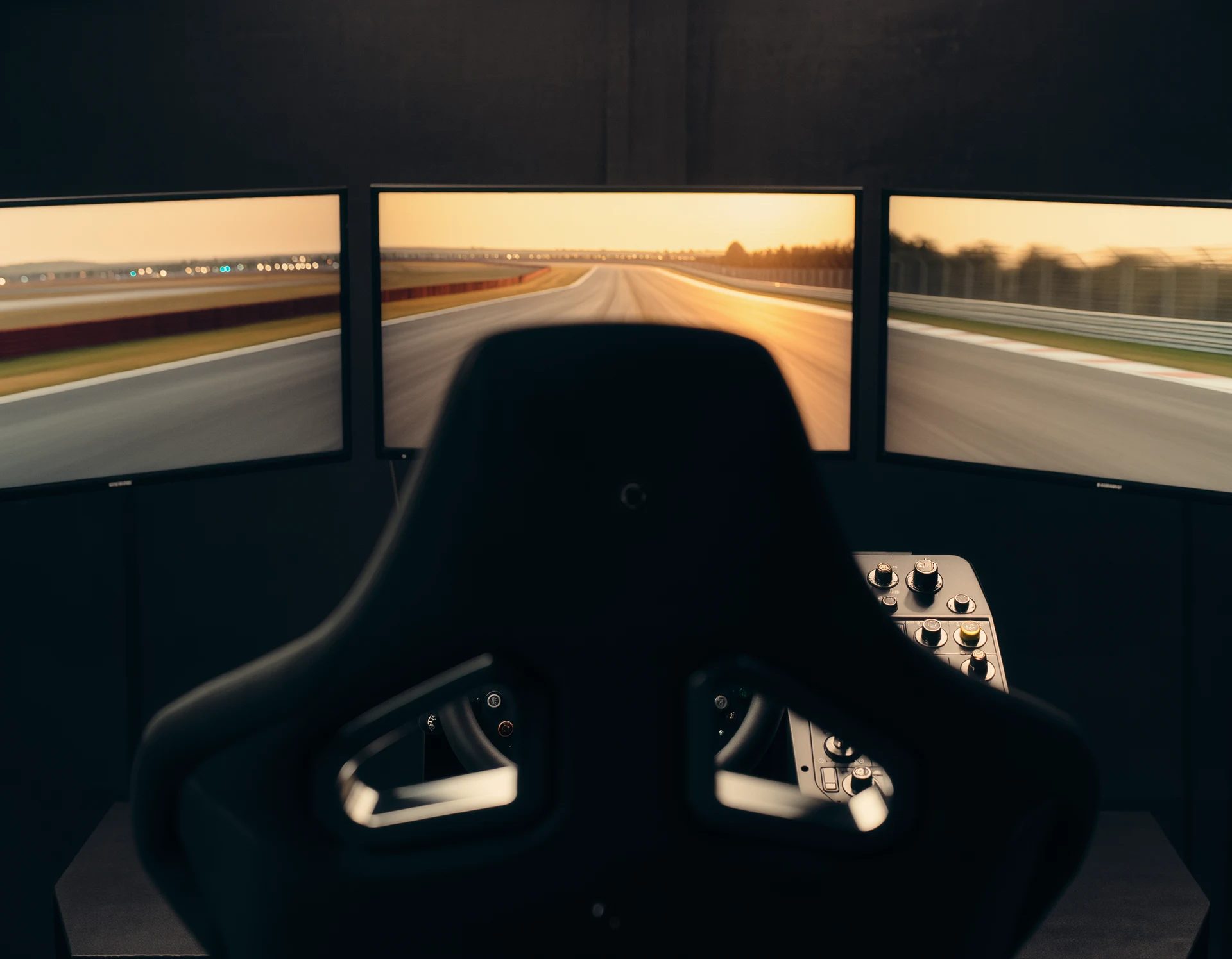Featured image for Top PC Racing Simulators for Ultimate Virtual Driving Experience showing sim racing content
