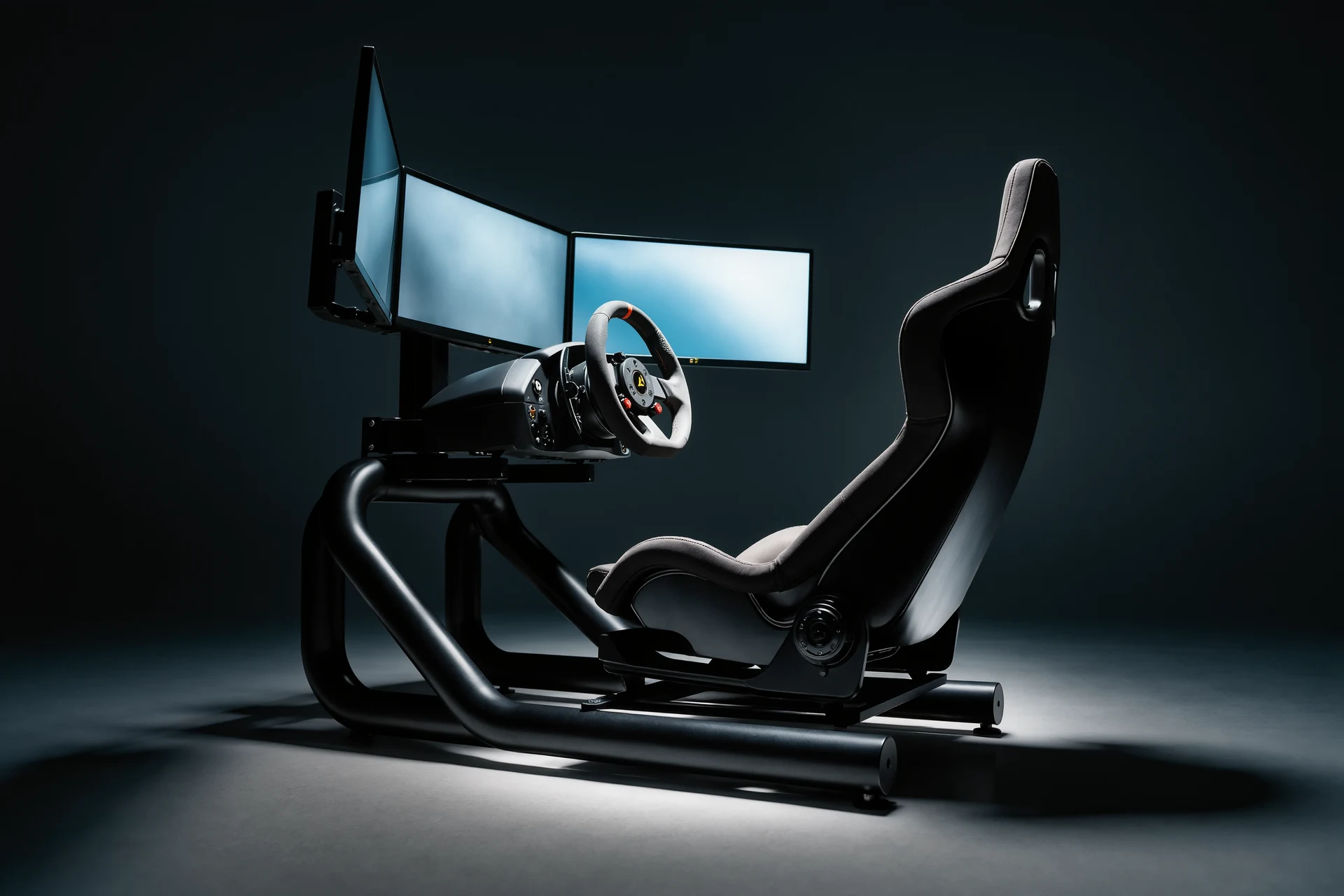 Featured image for Ultimate Racing Experience: Foldable Racing Cockpit Unveiled showing sim racing content